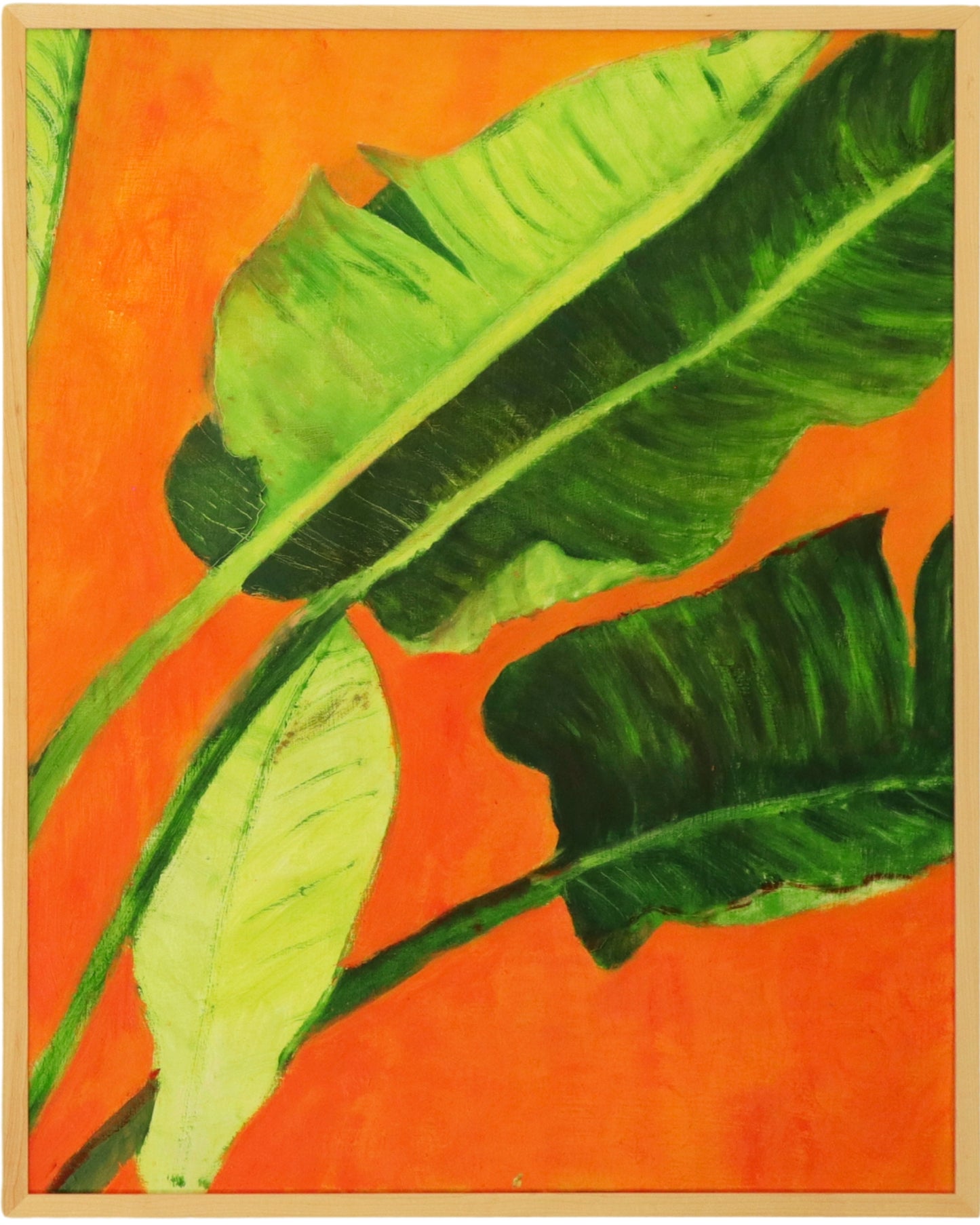 Banana Leaves - 2 panel