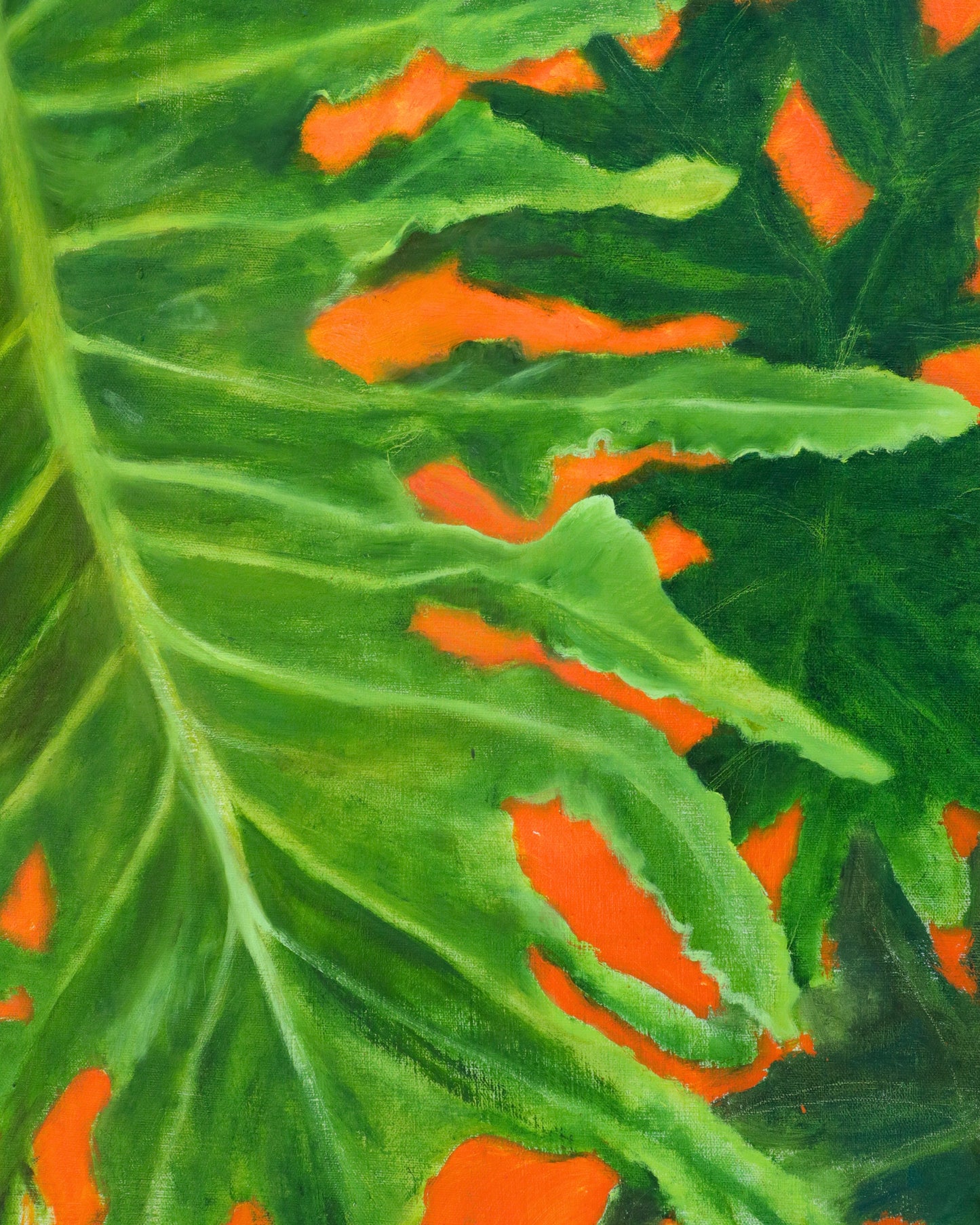 Vibrant Philodendron - 2 panel