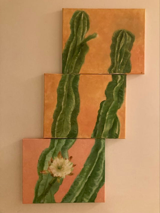 Cactus - 3 panel