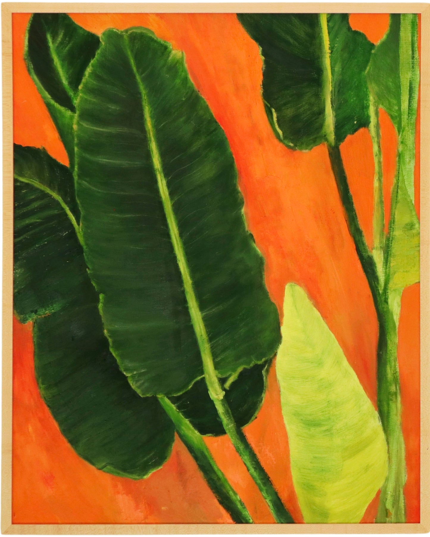 Banana Leaves - 2 panel